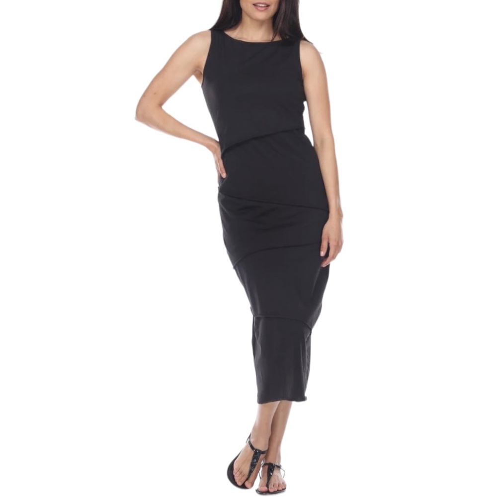 Neon Buddha Black Shanghai Dress Small